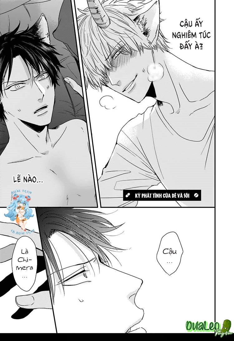 Đọc truyện Kỳ Phát Tình Của Dê và Sói - Chapter 4