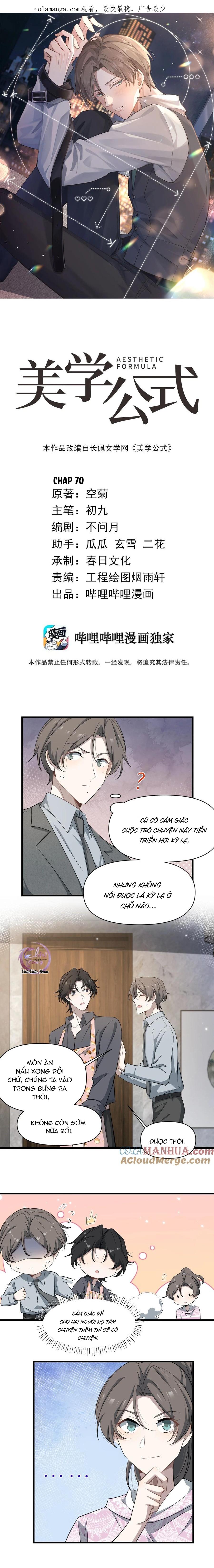 Đọc truyện Công Thức Mỹ Học - Chapter 70