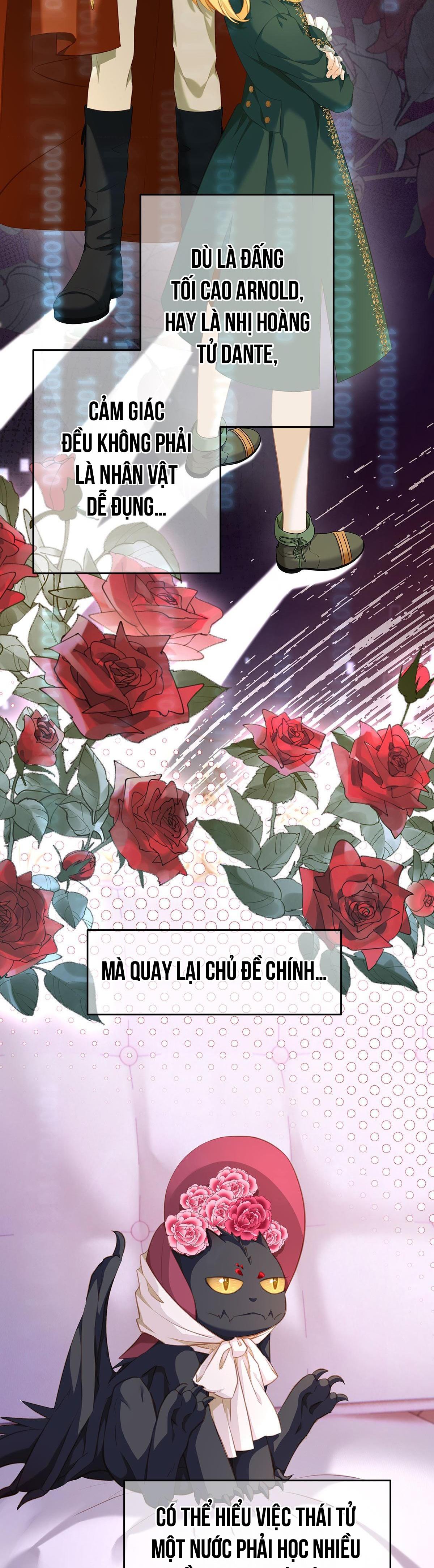 Đọc truyện Tôi trùng sinh thành chú rồng đen của vương tử điện hạ - Chapter 4