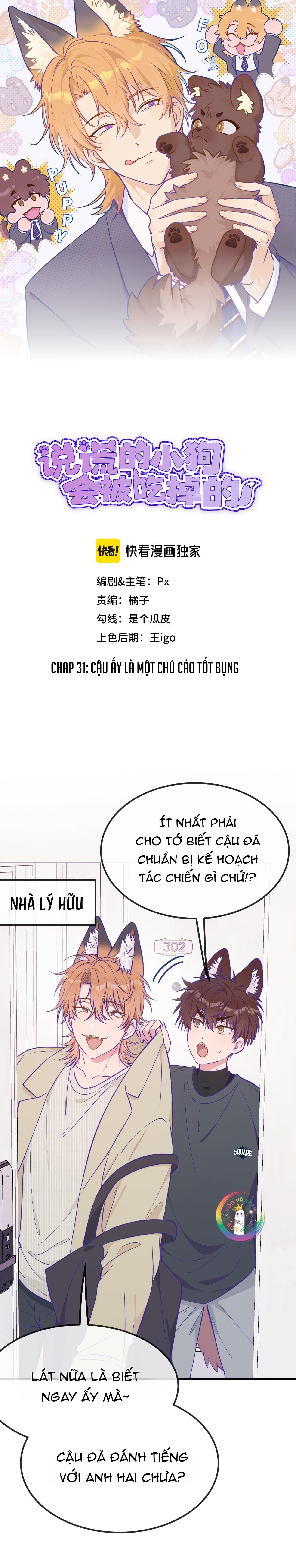 Đọc truyện Cún Con Nói Dối Sẽ Bị Ăn Thịt - Chapter 31