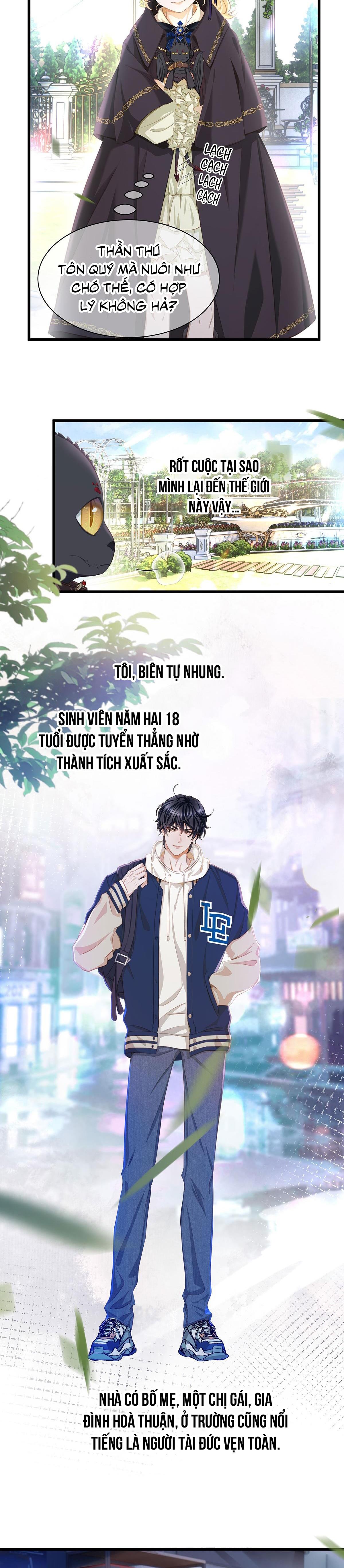 Đọc truyện Tôi trùng sinh thành chú rồng đen của vương tử điện hạ - Chapter 1