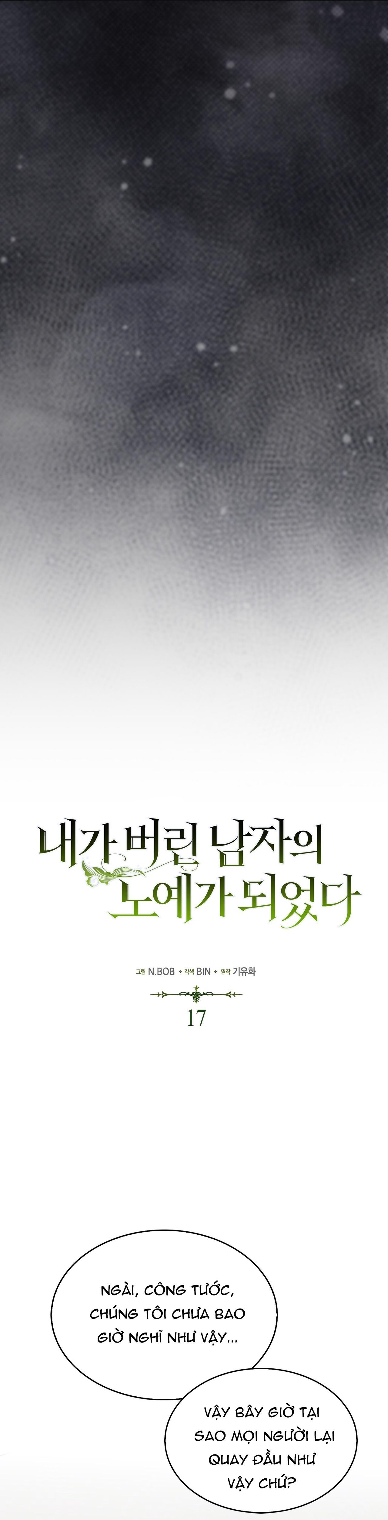 Đọc truyện Tôi đã bị trở thành nô lệ của người mà tôi từng vứt bỏ - Chapter 17