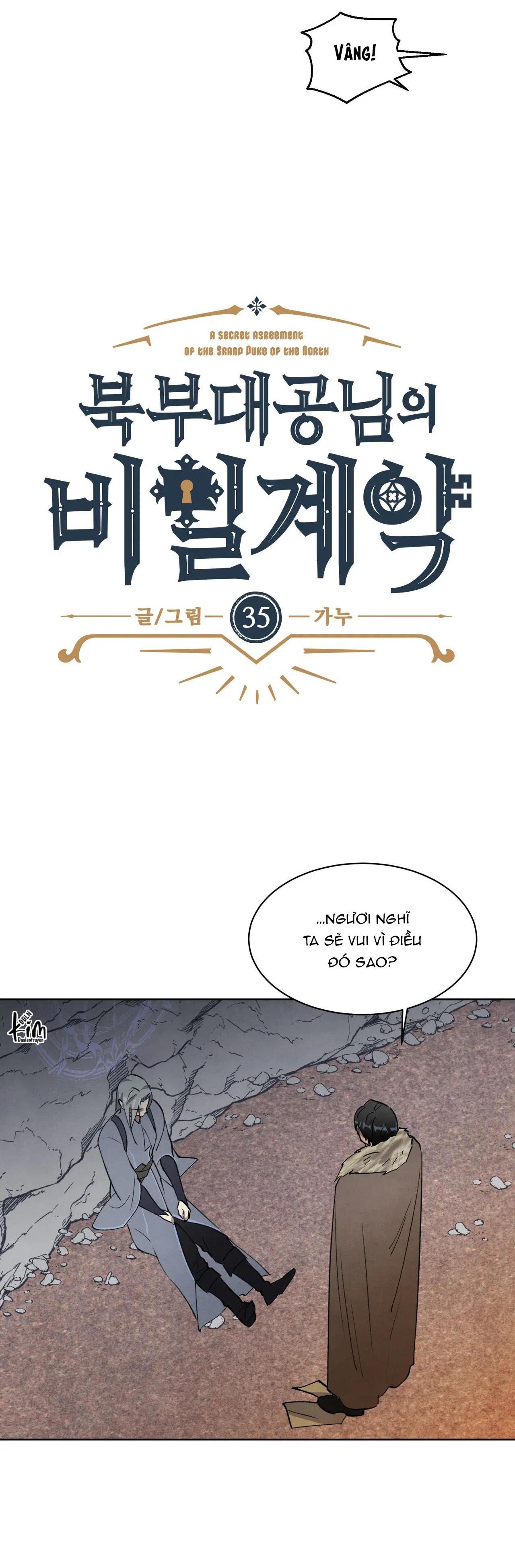 Đọc truyện KHẾ ƯỚC BÍ MẬT CỦA ĐẠI CÔNG TƯỚC XỨ BẮC - Chapter 35