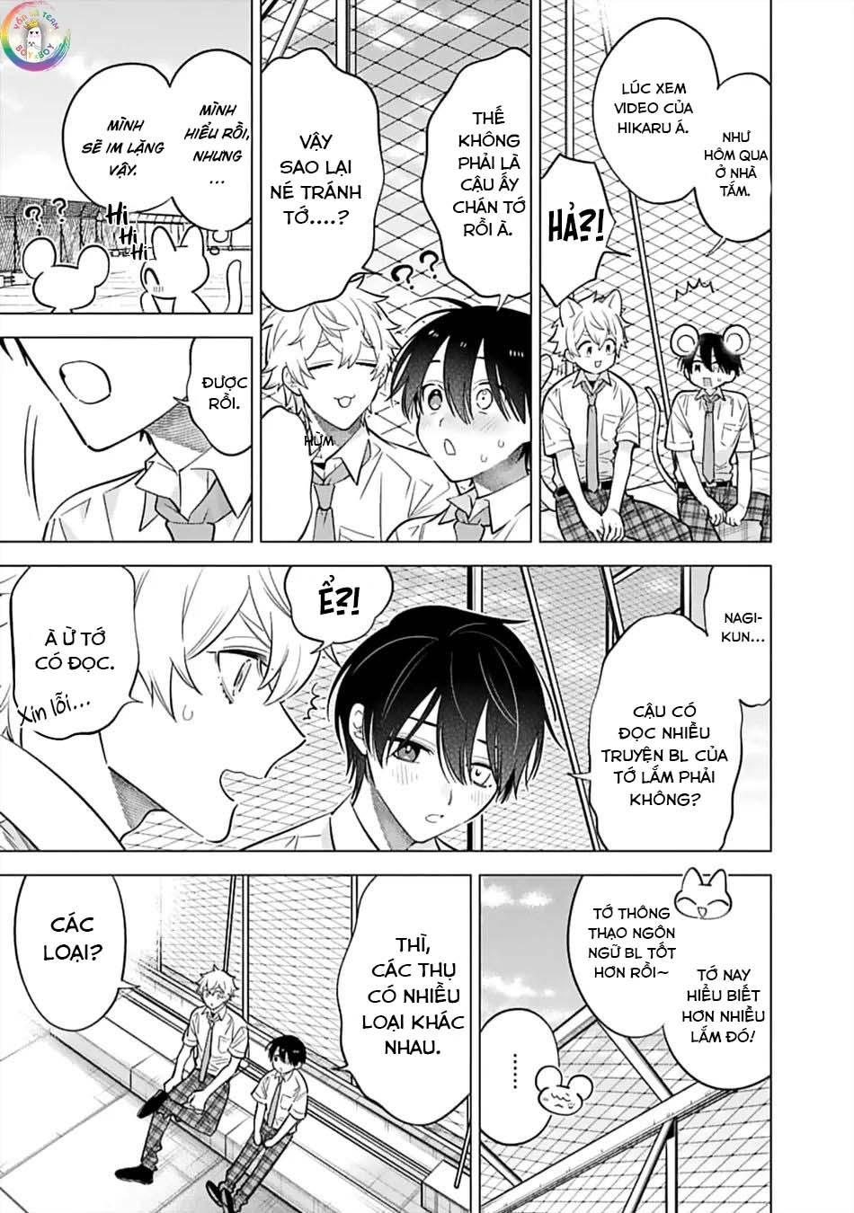 Đọc truyện Hanamaru Manga Yin Kana là một cặp song sinh được tôi yêu quý - Chapter 13