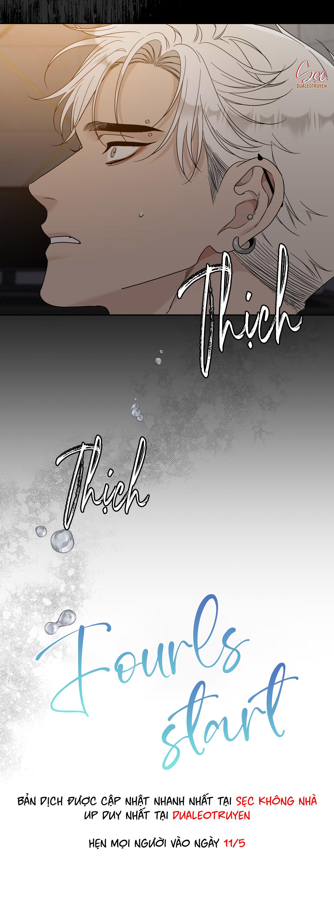 Đọc truyện FOULS START - Chapter 0