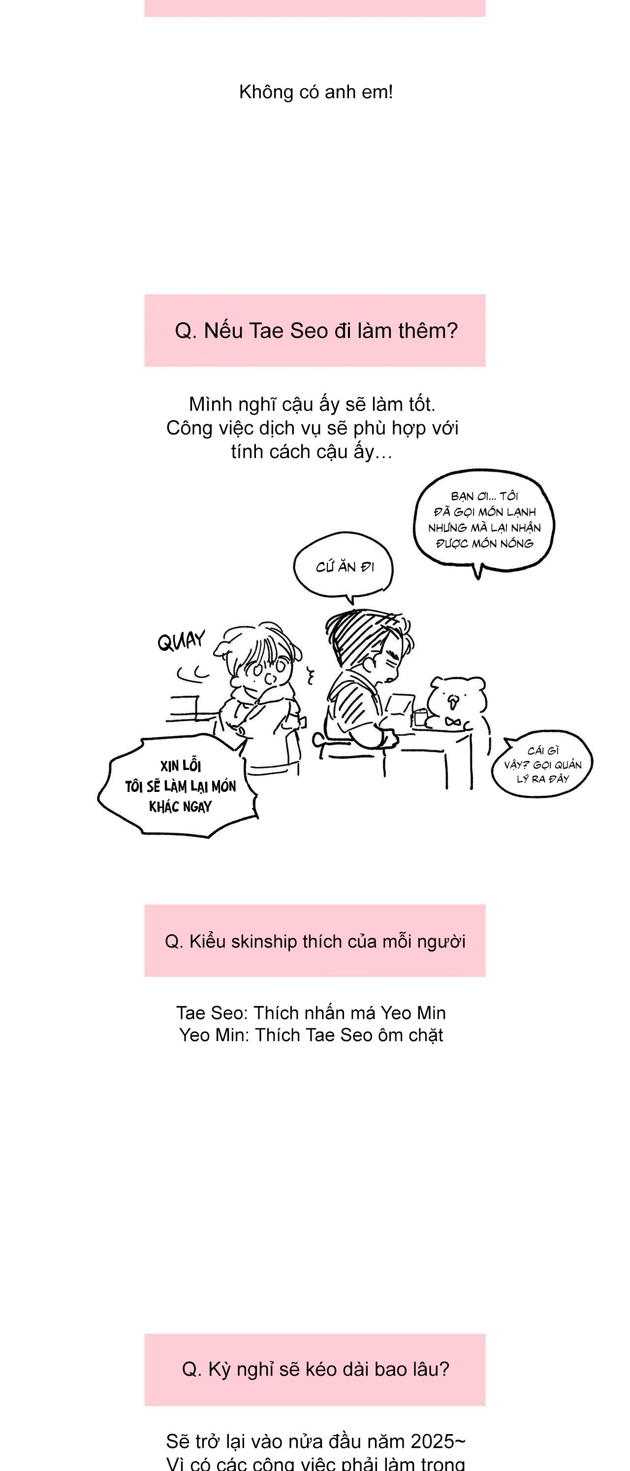 Đọc truyện CÔNG VIỆC LÀM THÊM HÀNG NGÀY - Chapter 30.5