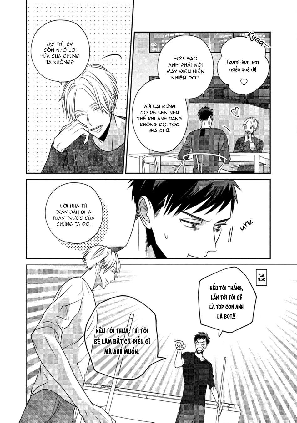 Đọc truyện Giờ của tình yêu tại khu Sijuku Nichoume - Chapter 3