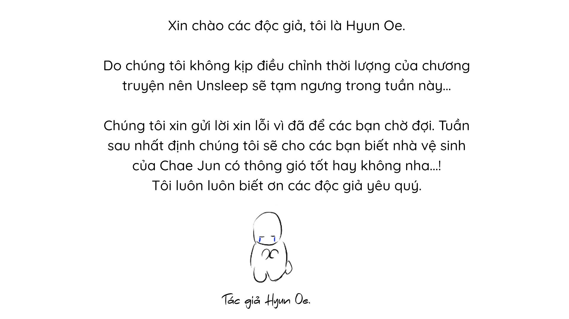 Đọc truyện (UNSLEEP) MẤT NGỦ - Chapter 25.1