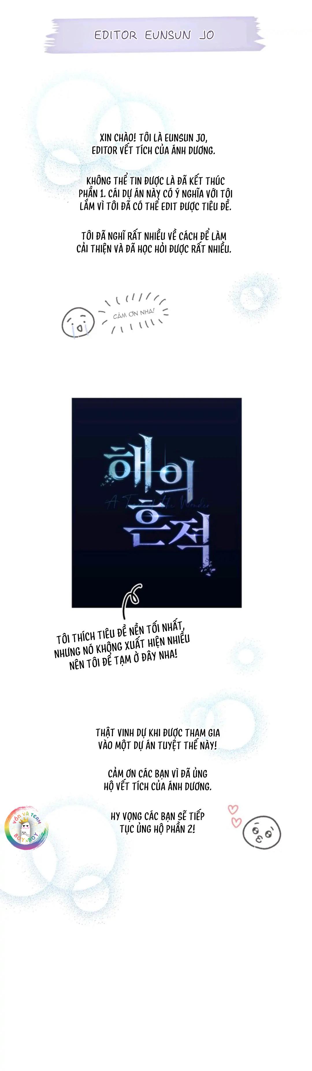 Đọc truyện Vết Tích Của Ánh Dương - Chapter 37.1