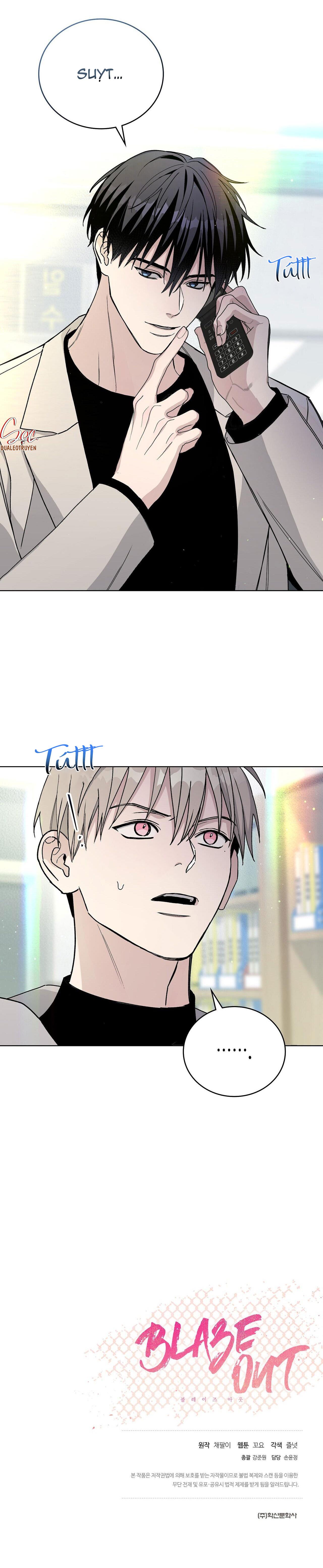 Đọc truyện BLAZE OUT - Chapter 33