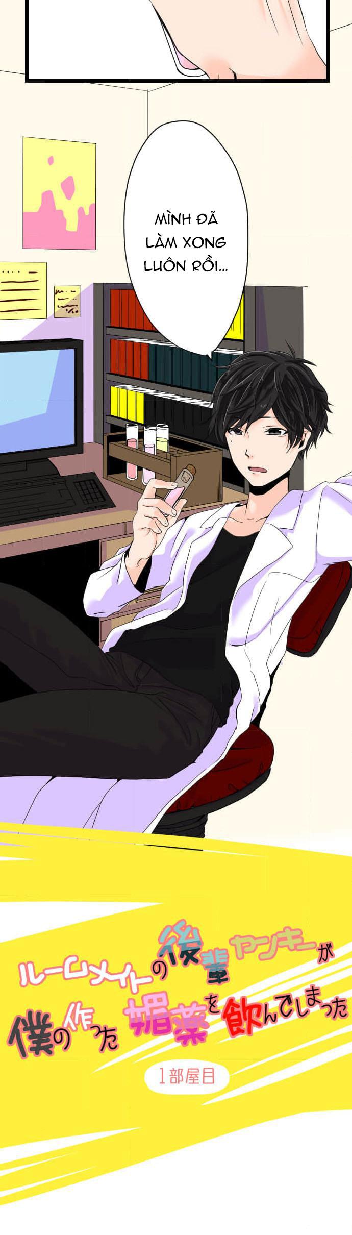 Đọc truyện Bạn Cùng Phòng Lỡ Uống Thuốc Kích Dục Tôi Chế Và Cái Kết - Chapter 1