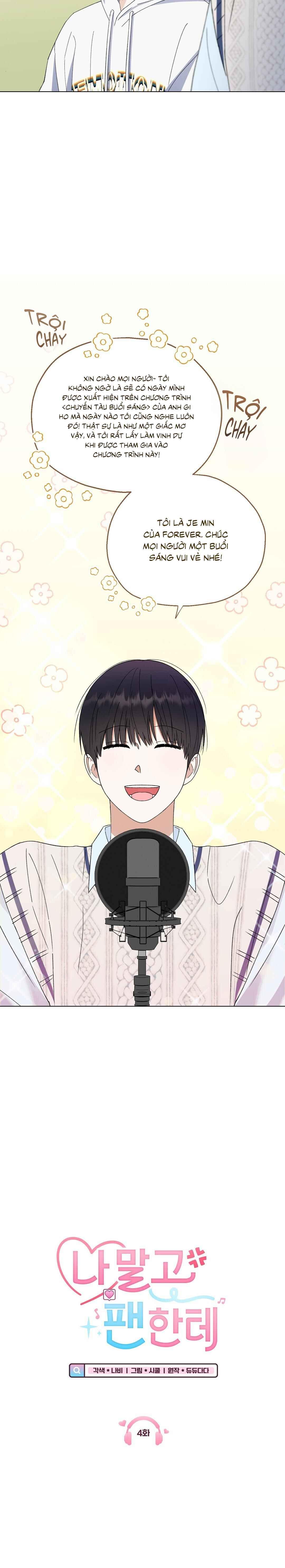 Đọc truyện Yêu fan đừng yêu tôi - Chapter 4