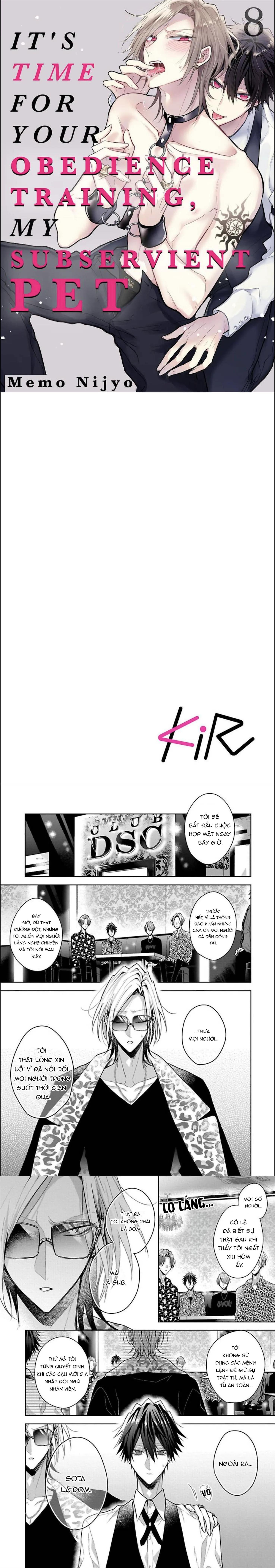 Đọc truyện Quý Ngài Sub, Đến Giờ Huấn Luyện Rồi - Chapter 8.1