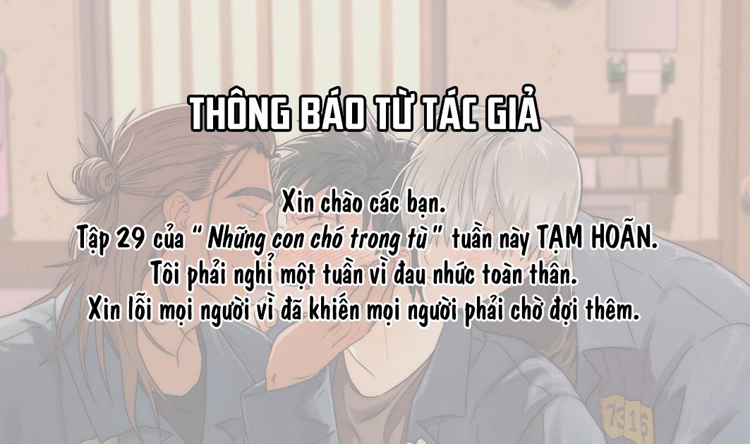 Đọc truyện NHỮNG CON CHÓ TRONG TÙ - Chapter 28.1