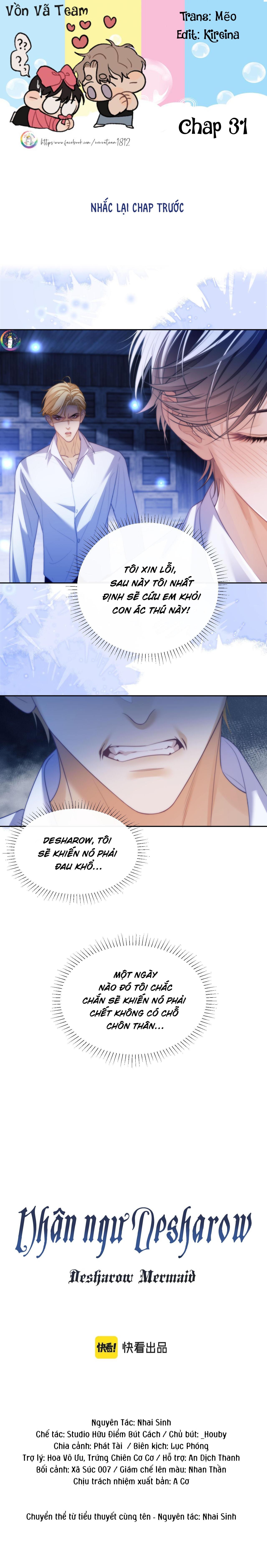 Đọc truyện Nhân Ngư Desharow - Chapter 31