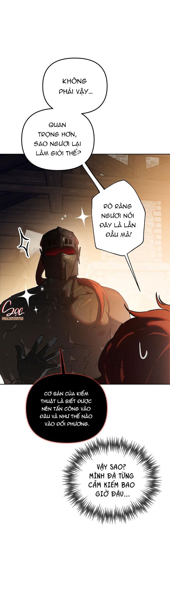 Đọc truyện LỜI NGUYỀN MÀU ĐỎ CỦA HIỆP SĨ - Chapter 3