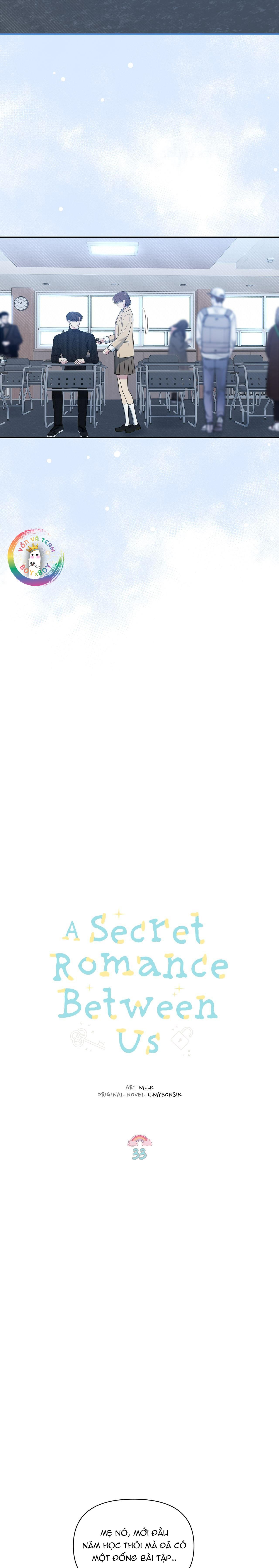 Đọc truyện (END) Tình Yêu Bí Mật - Chapter 33