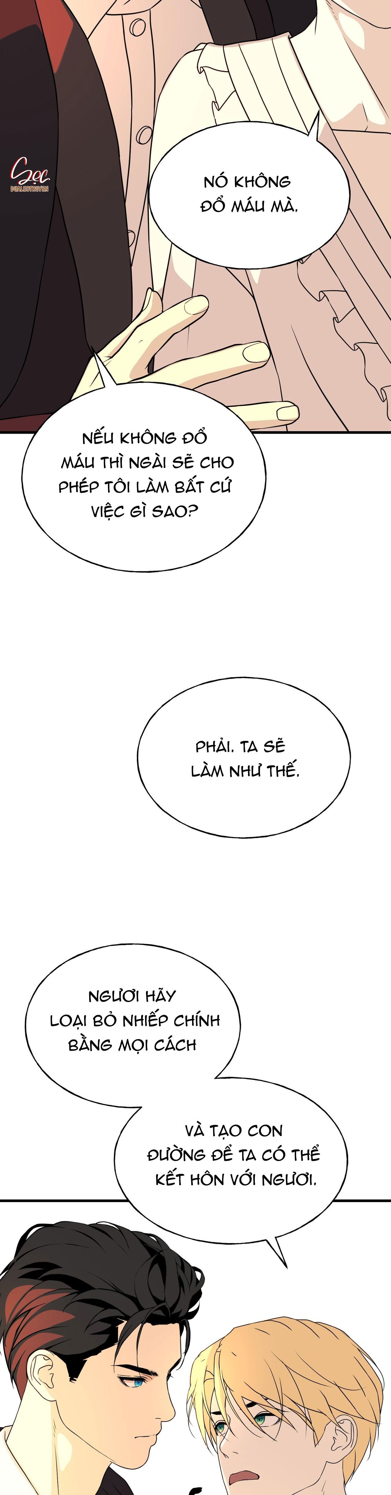 Đọc truyện (ABO) ĐÁM CƯỚI HOÀNG GIA - Chapter 27