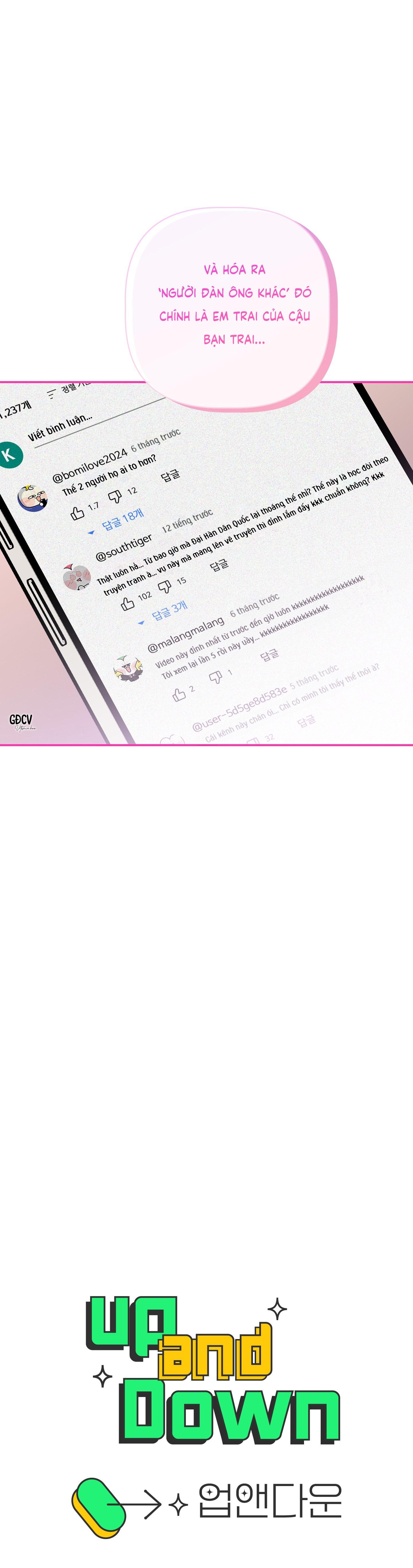 Đọc truyện UP AND DOWN - Chapter 1