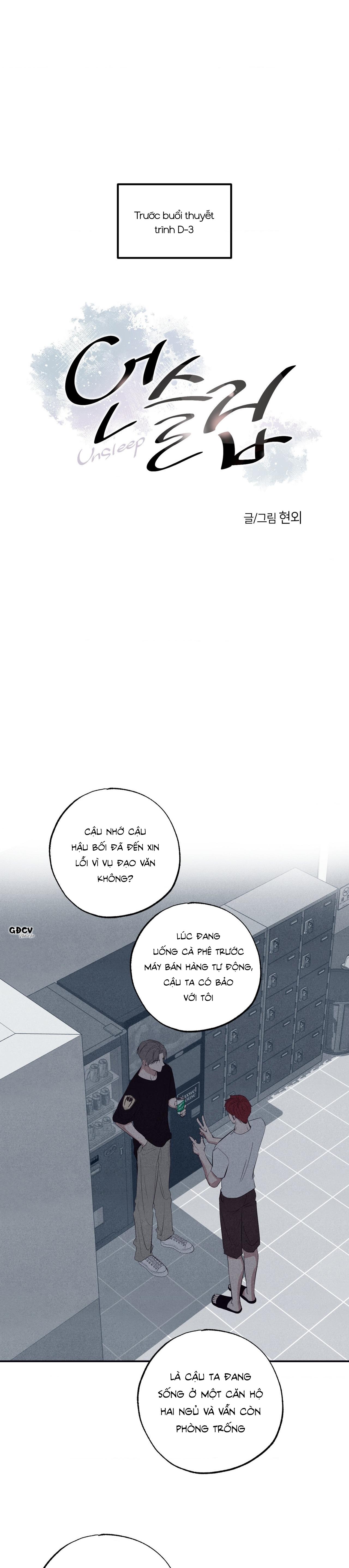 Đọc truyện (UNSLEEP) MẤT NGỦ - Chapter 23