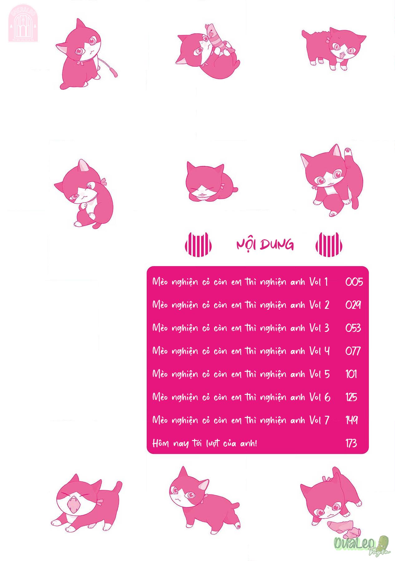 Đọc truyện Mèo nghiện cỏ còn em thì nghiện anh - Chapter 1