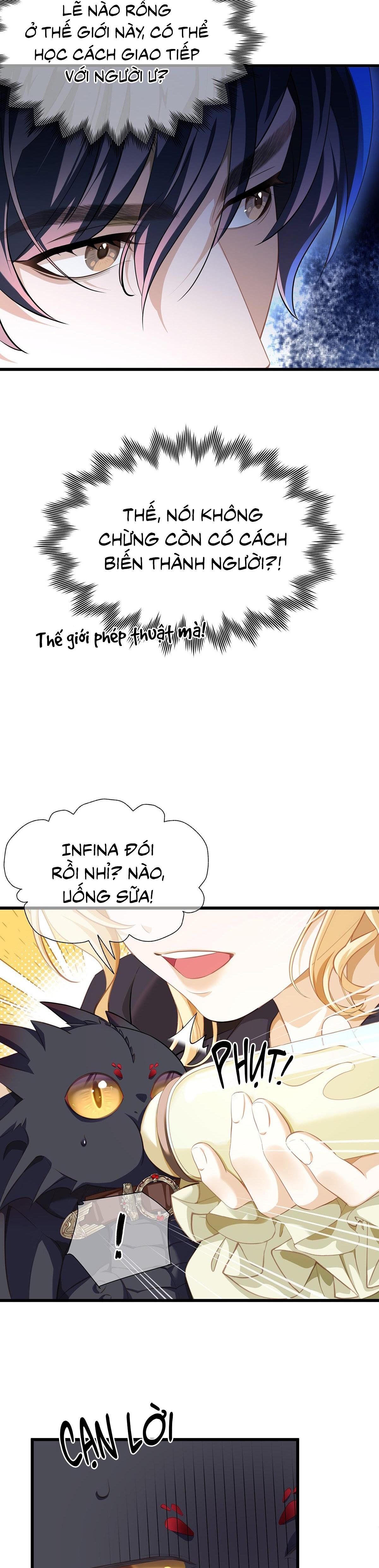 Đọc truyện Tôi trùng sinh thành chú rồng đen của vương tử điện hạ - Chapter 2