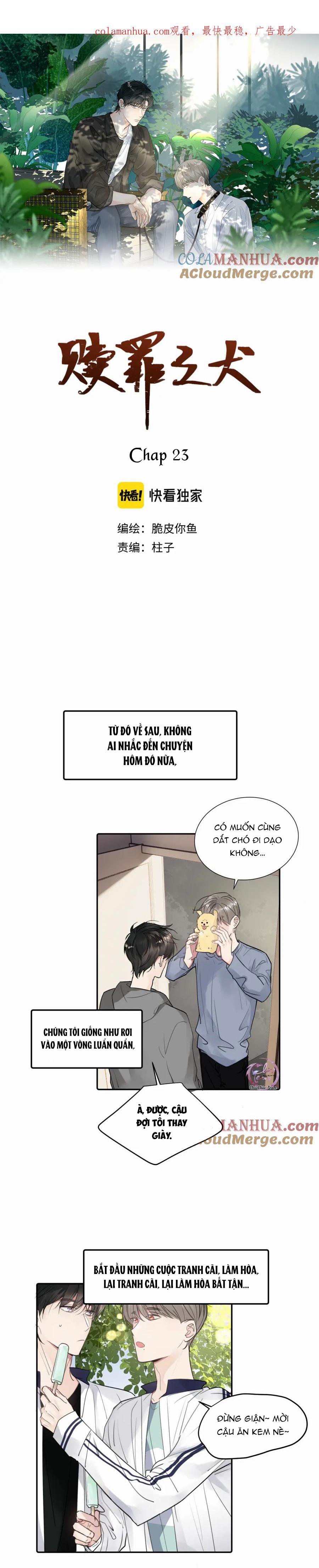Đọc truyện Chó Chuộc Tội - Chapter 23