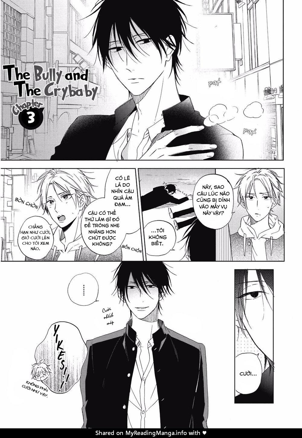 Đọc truyện Kẻ bắt nạt và cậu bạn khóc nhè - Chapter 3