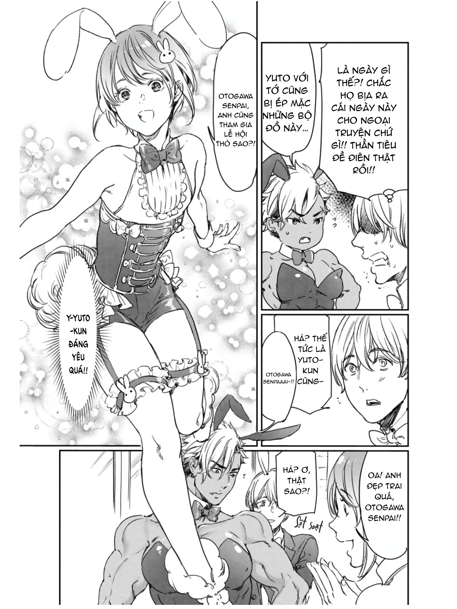 Đọc truyện Tôi thích ngực khủng, nhưng tôi lại tái sinh vào một thế giới BL - Chapter 7.5