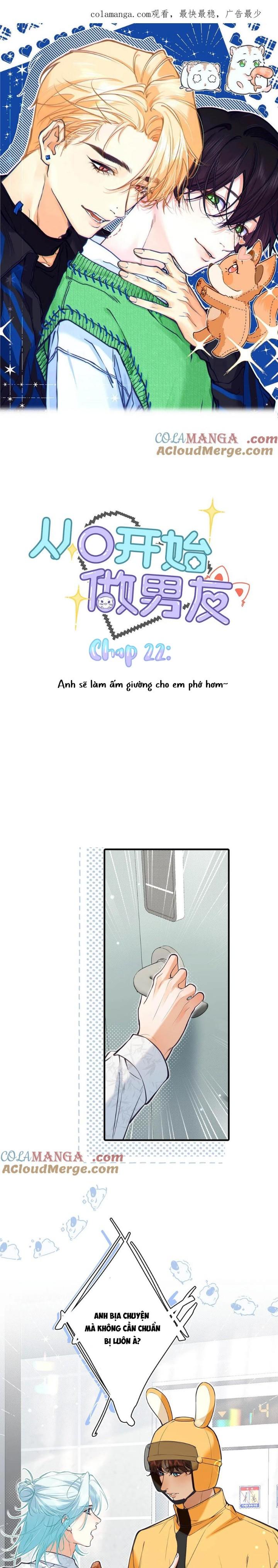 Đọc truyện Bắt đầu làm bạn trai từ số 0 - Chapter 22