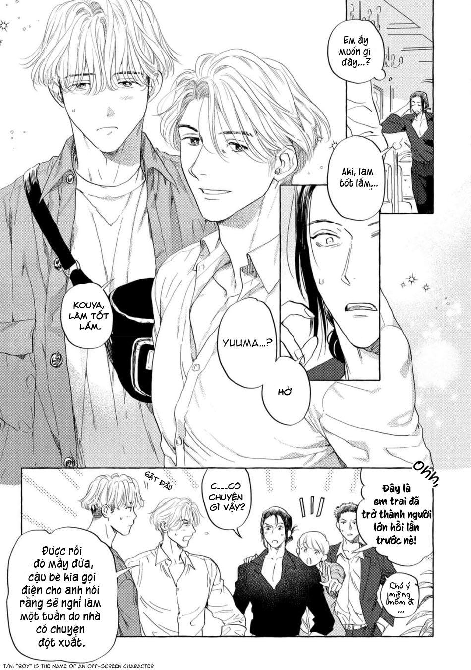 Đọc truyện Cậu hãy trao em trai cậu cho tôi đi - Chapter 3