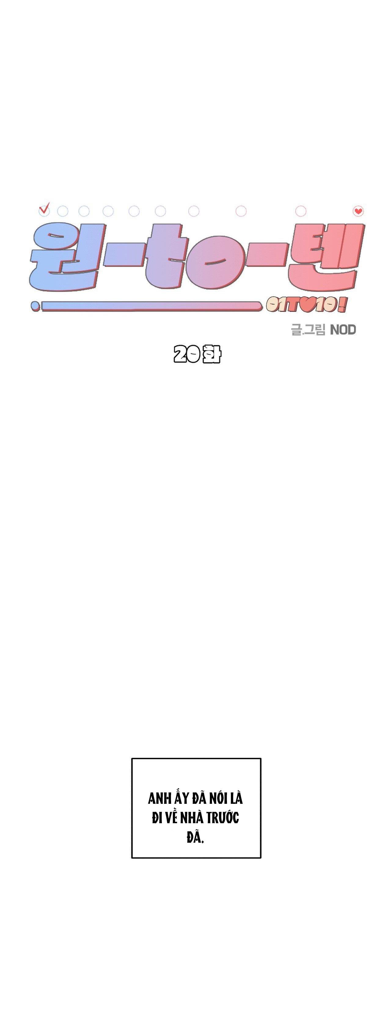 Đọc truyện TỪ 1 ĐẾN 10 - Chapter 20