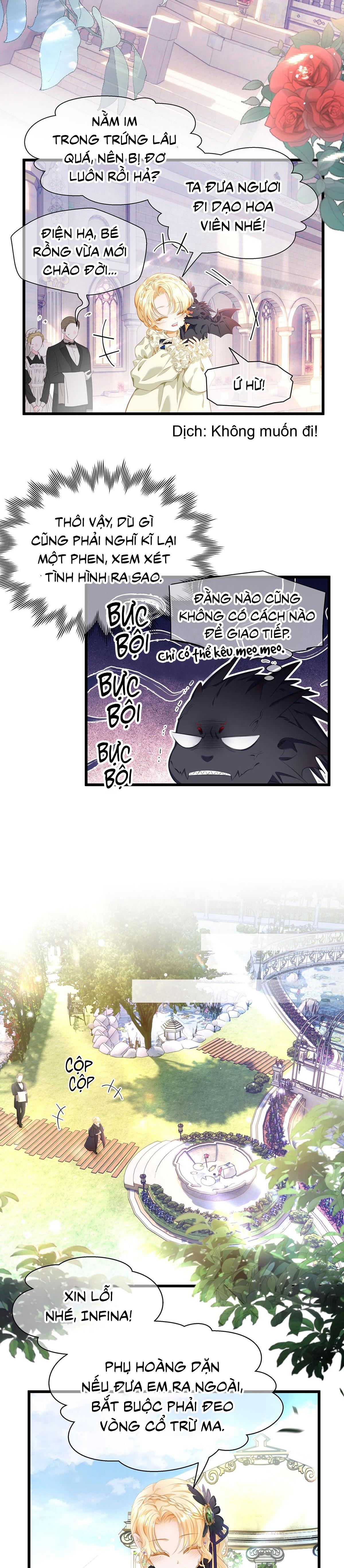 Đọc truyện Tôi trùng sinh thành chú rồng đen của vương tử điện hạ - Chapter 1