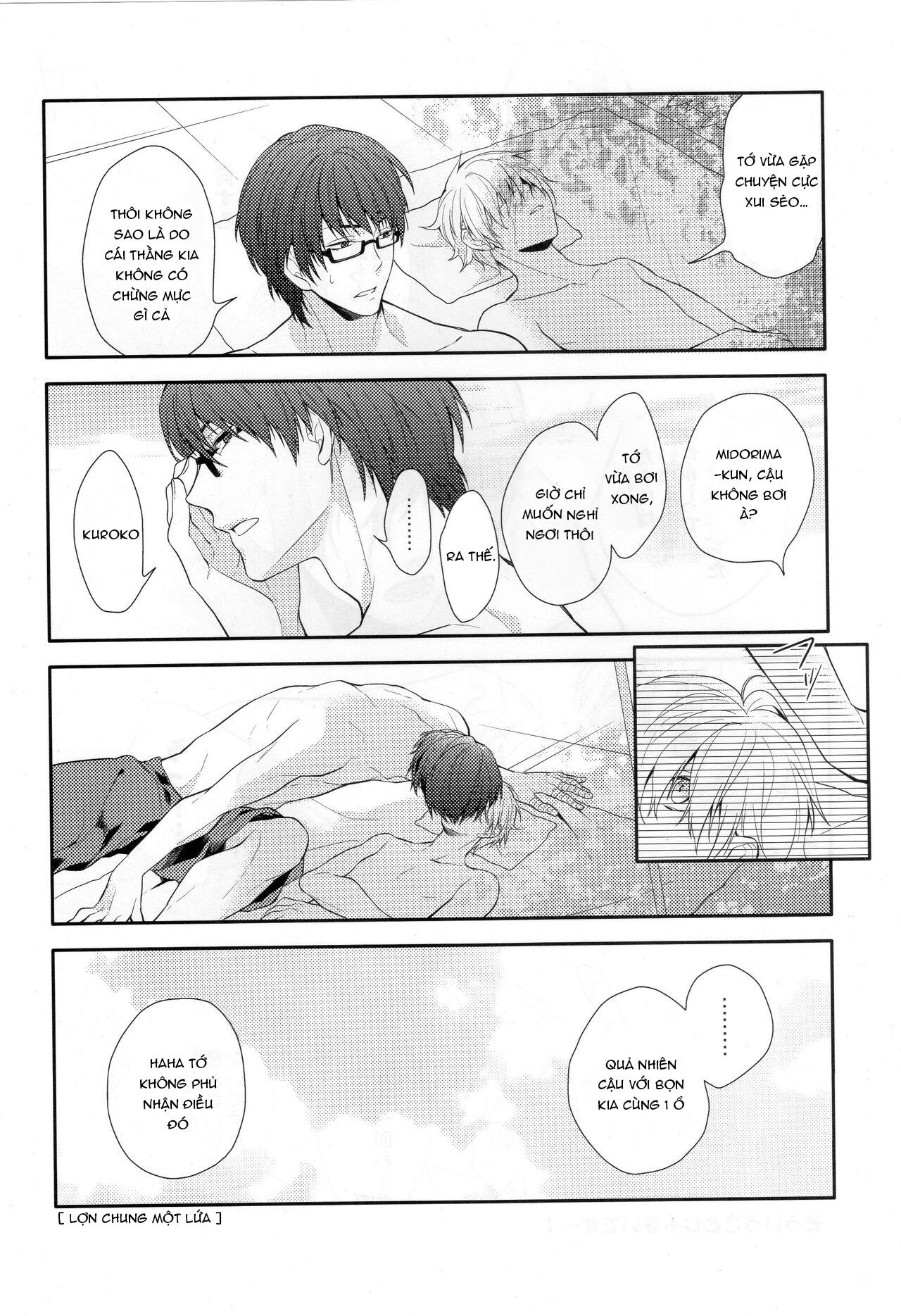 Đọc truyện Doujinshi của Kuroko no basket ball - Chapter 1