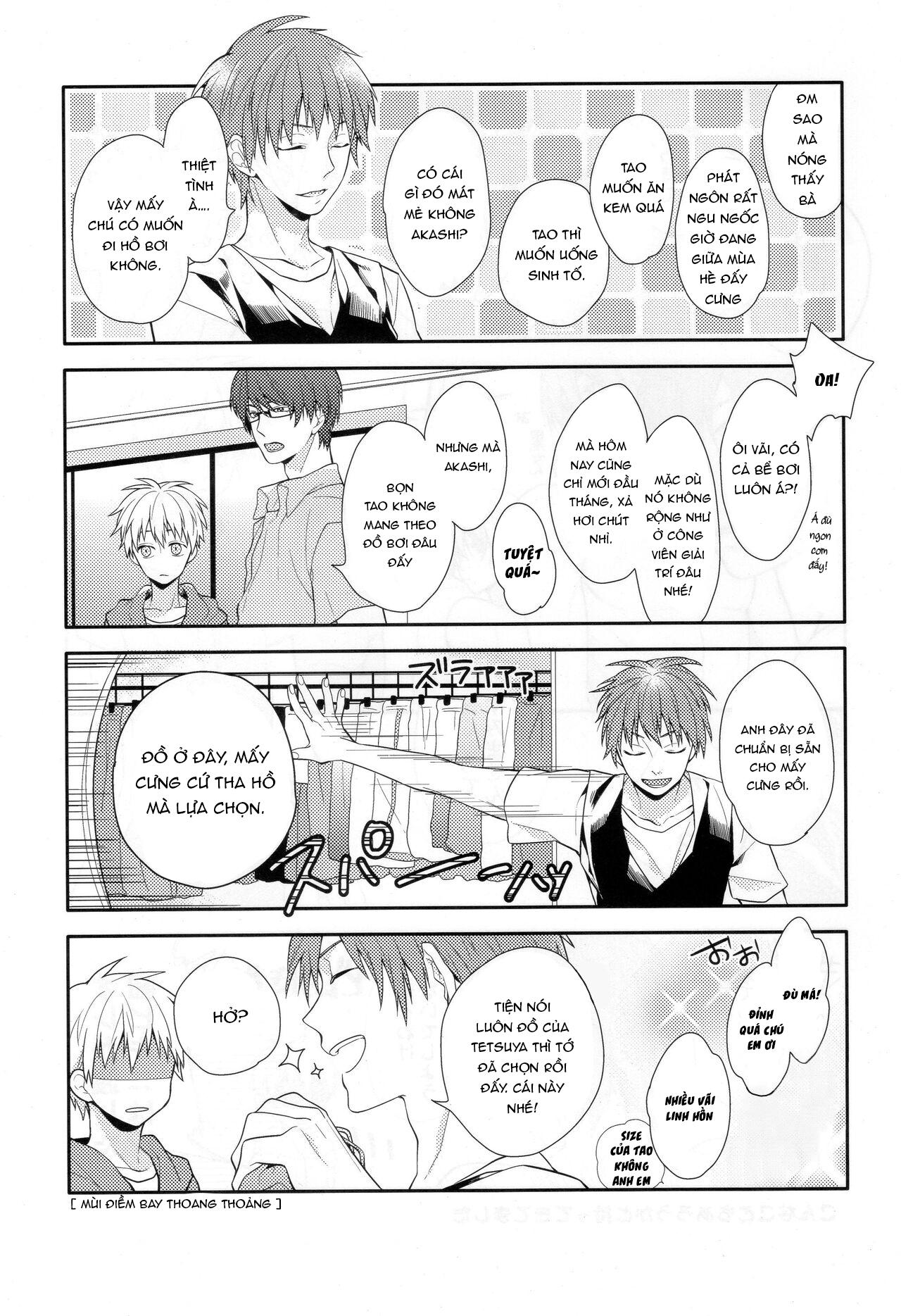 Đọc truyện Doujinshi của Kuroko no basket ball - Chapter 1