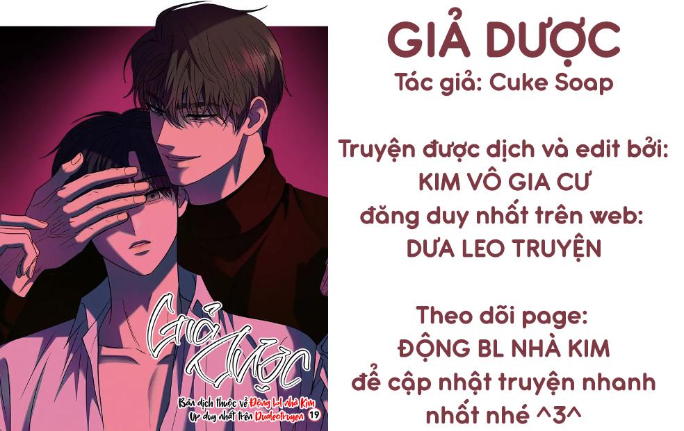 Đọc truyện GIẢ DƯỢC - Chapter 27
