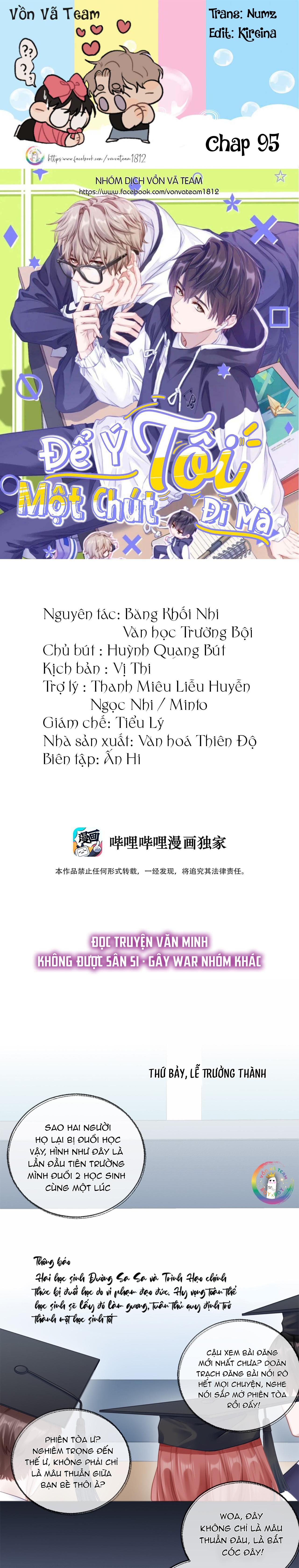 Đọc truyện (END) Để Ý Tôi Một Chút Đi Mà - Chapter 95