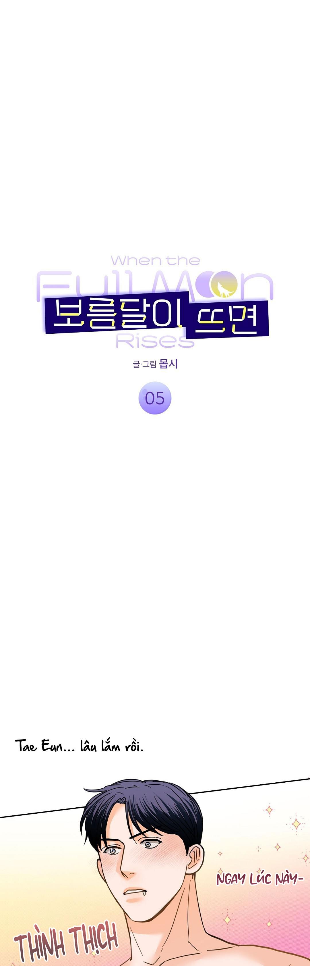 Đọc truyện KHI TRĂNG TRÒN MỌC - Chapter 5
