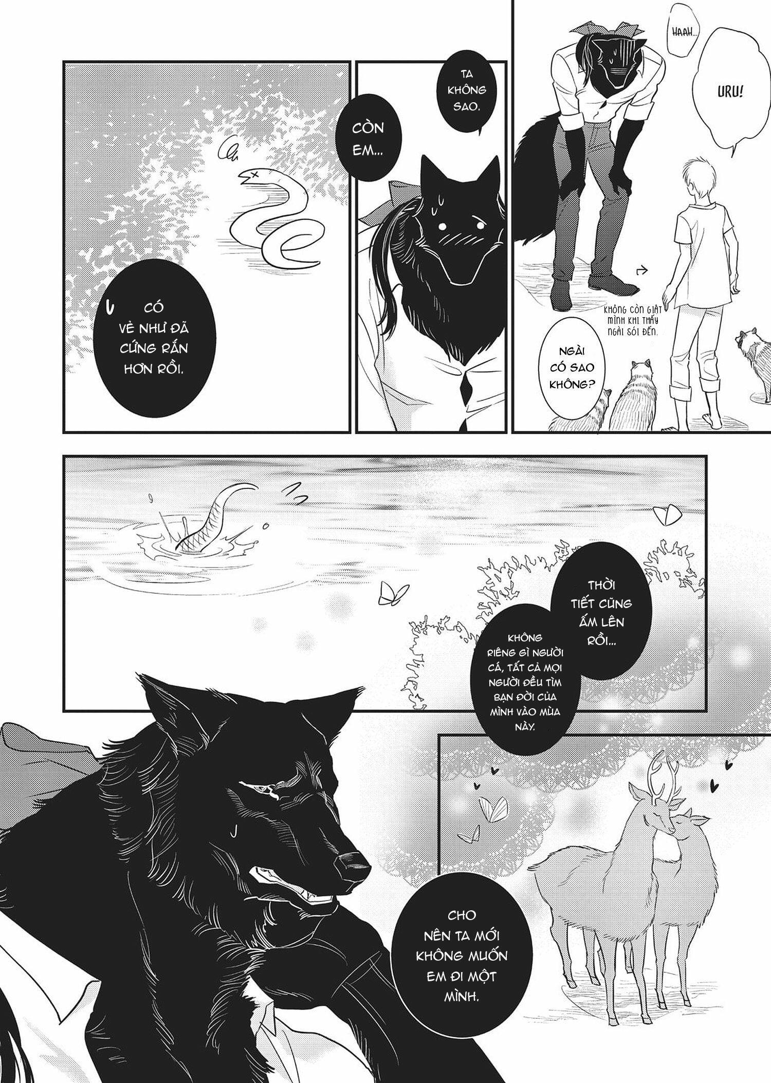 Đọc truyện Ngài sói, không ăn em à? - Chapter 6.5