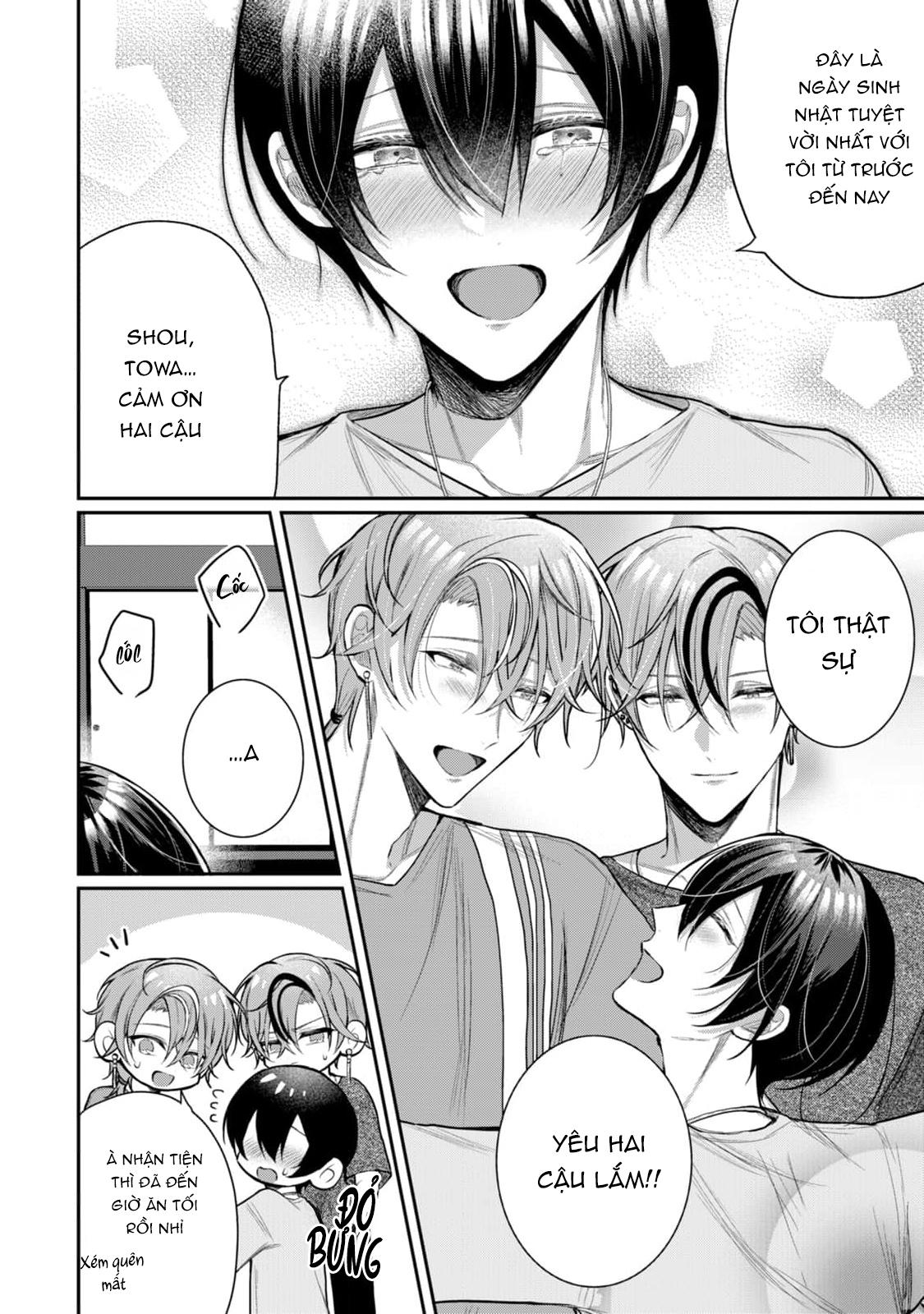 Đọc truyện Hai cậu bạn thanh mai trúc mã đều là bạn trai tôi - Chapter 13