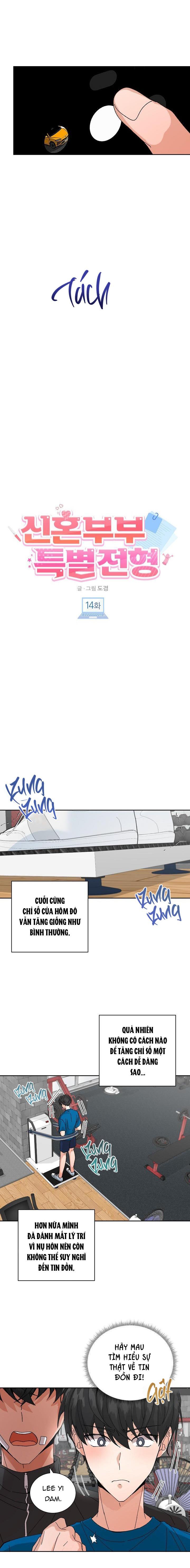Đọc truyện ĐẶC QUYỀN CHO CẶP ĐÔI MỚI CƯỚI - Chapter 14