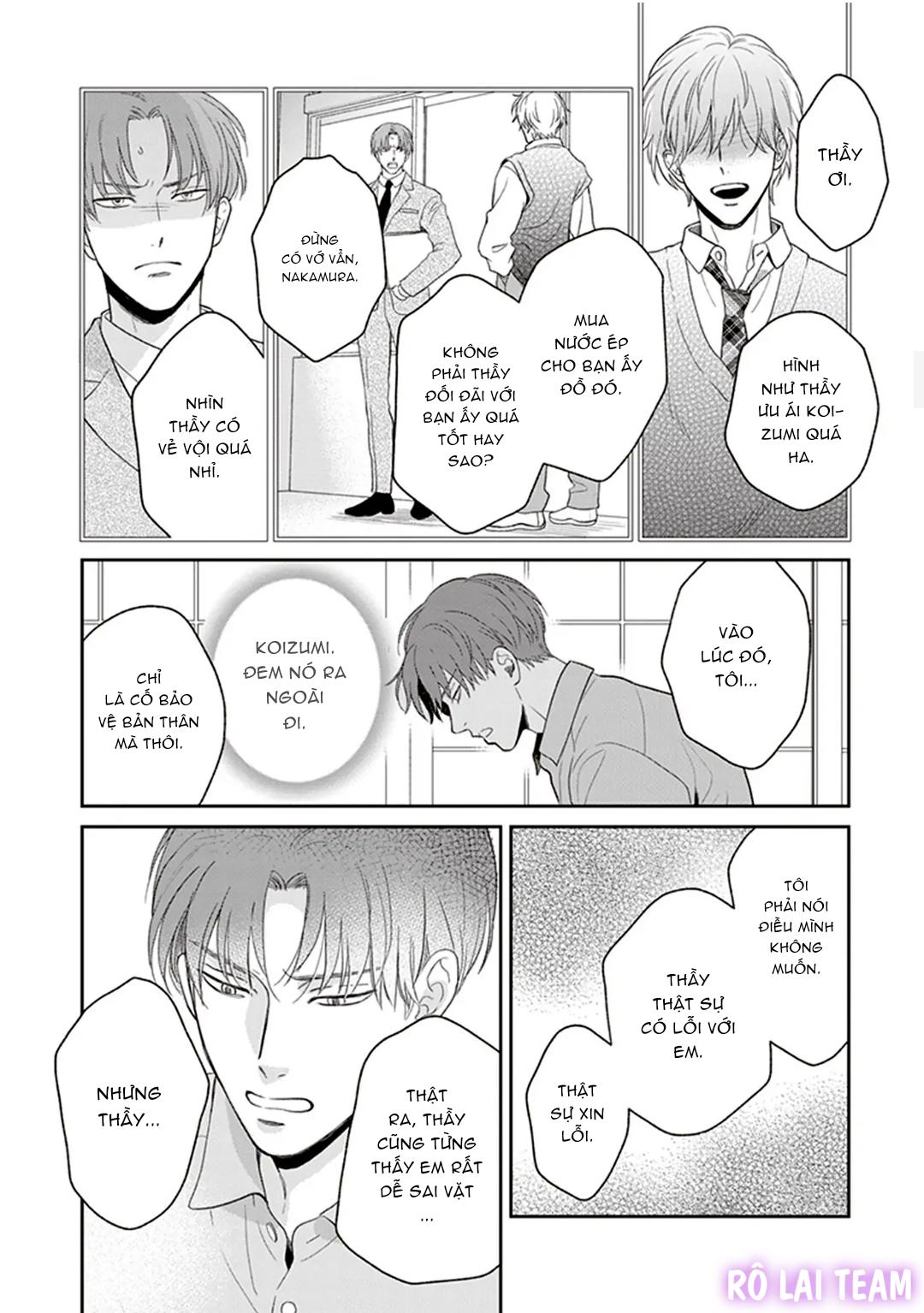 Đọc truyện Koizumi-sensei wa Midasaretakunai - Chapter 6