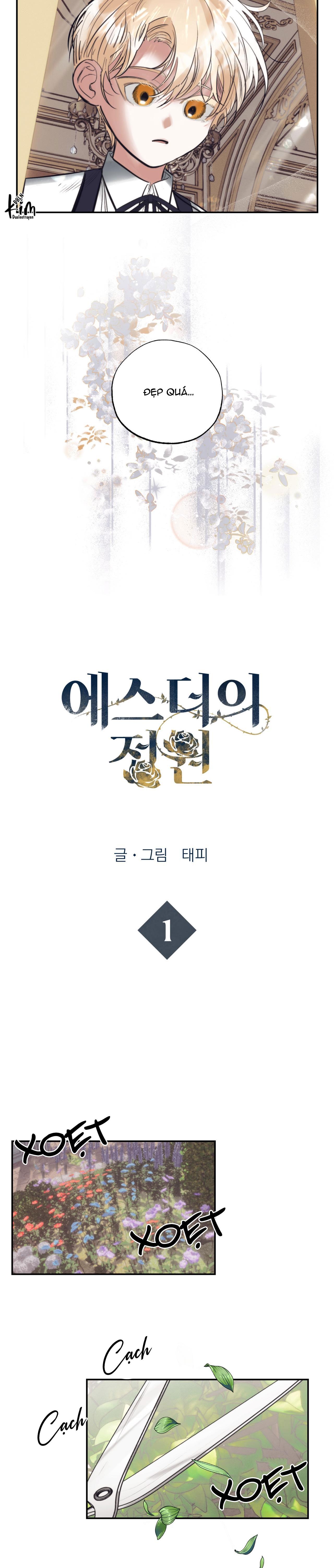 Đọc truyện KHU VƯỜN CỦA ESTHER - Chapter 1