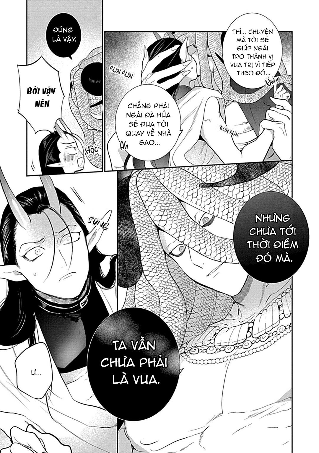 Đọc truyện Có lẽ tôi sẽ chết đói nếu không được hắn ôm ấp~ Kế hoạch trao lại vương quyền của một Incubus~ - Chapter 5