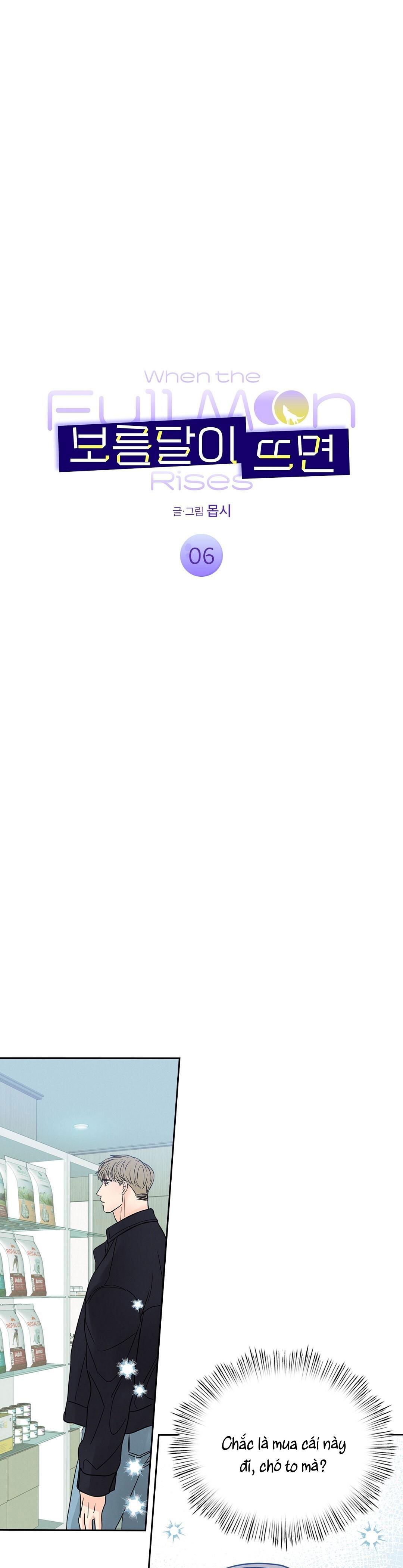 Đọc truyện KHI TRĂNG TRÒN MỌC - Chapter 6