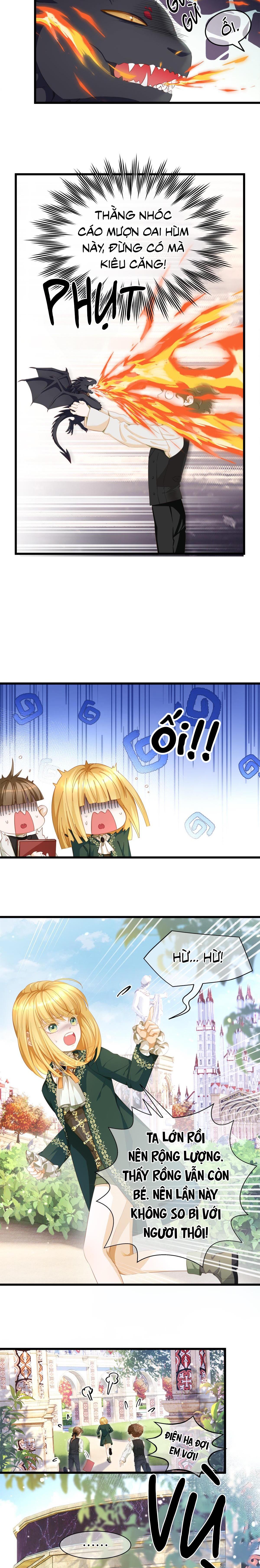 Đọc truyện Tôi trùng sinh thành chú rồng đen của vương tử điện hạ - Chapter 3