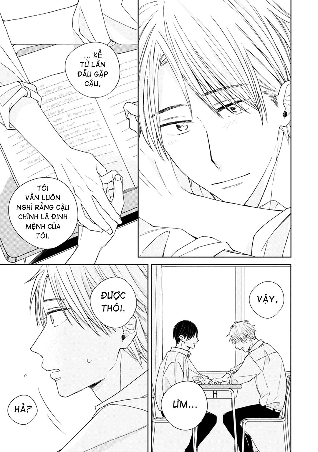 Đọc truyện Kimi to Unmei ni Tsuite no Hanashi ga Shitai - Chapter 4