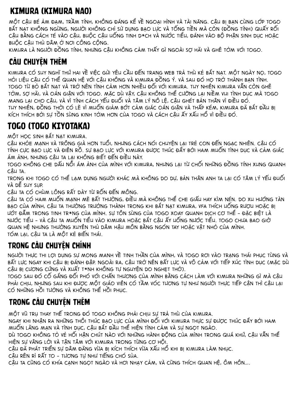 Đọc truyện Tổng Hợp Oneshot Rape - Chapter 144