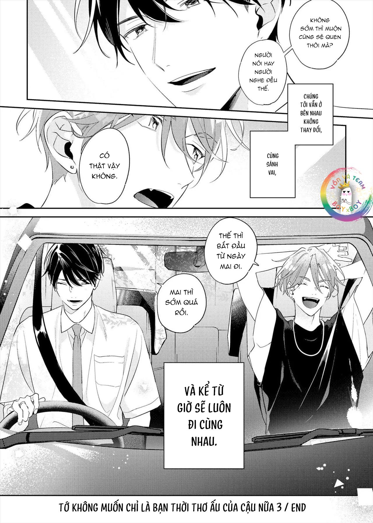 Đọc truyện (END) Tớ Không Muốn Chỉ Là Bạn Thời Thơ Ấu Của Cậu Nữa! - Chapter 18