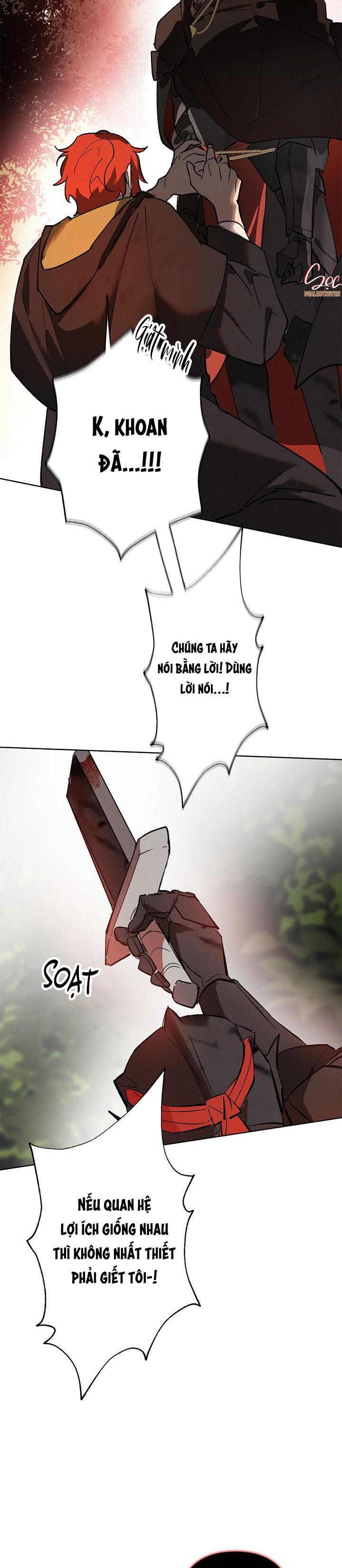 Đọc truyện LỜI NGUYỀN MÀU ĐỎ CỦA HIỆP SĨ - Chapter 1